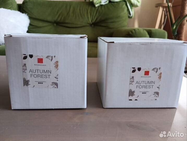 Кружки kuchenland енот и лиса