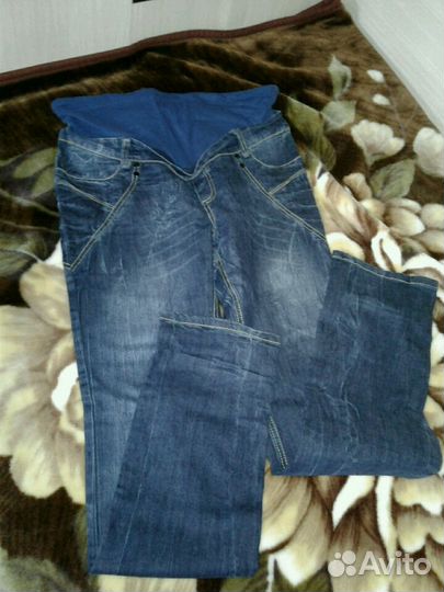 Джинсы для беременных 44 размер