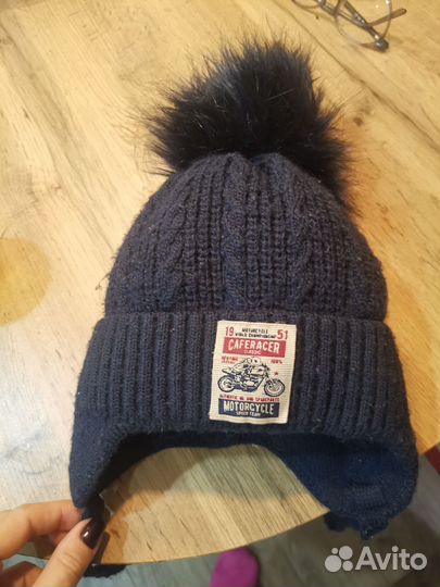 Зимняя шапка и снуд для мальчика