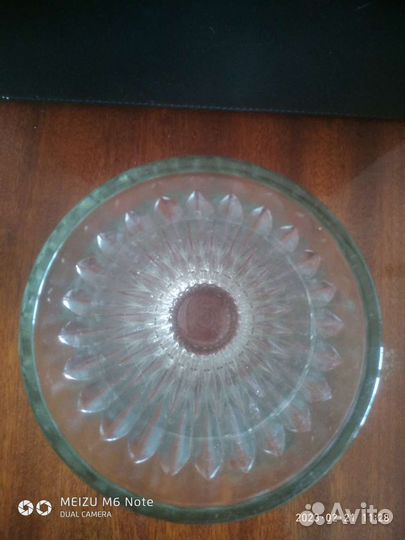 Ваза стеклянная СССР