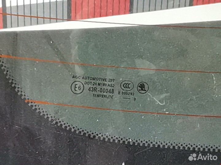 Крышка (дверь) багажника для Skoda Fabia 2 (5J)