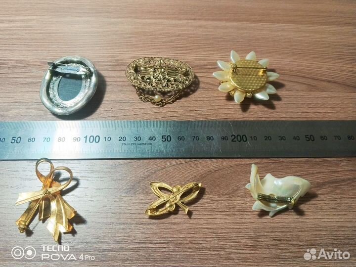 Брошки СССР