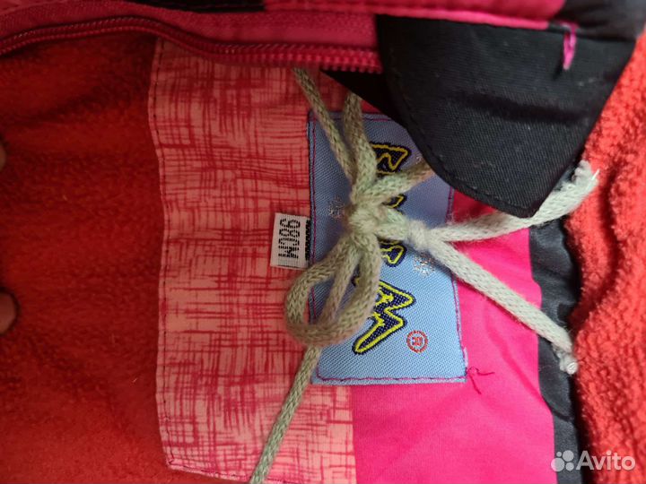 Зимний комбинезон для девочки 98