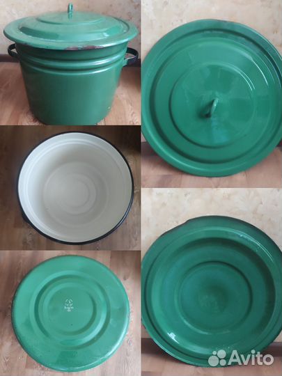 Кастрюли 6 литровая и 40 литровая