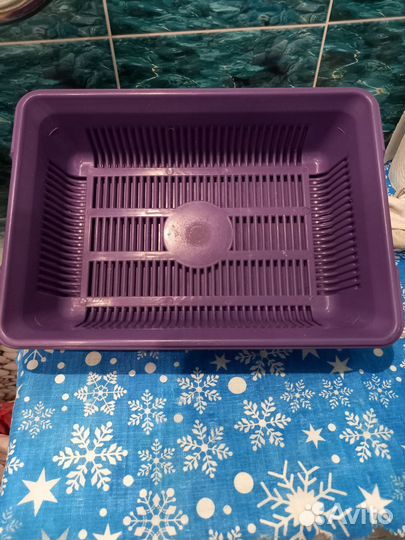 Обруч новый, лоток практически новый