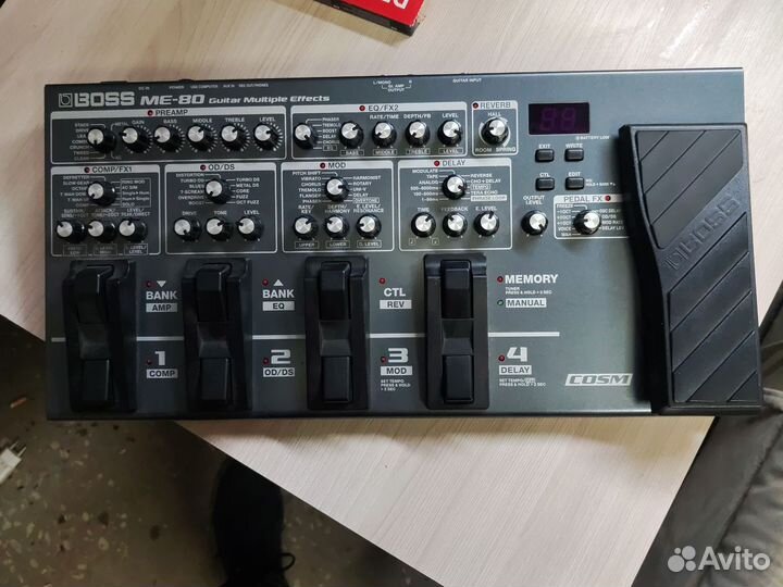 Гитарный процессор boss ME 80