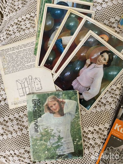 Журналы вязание на спицах, крючком СССР;90;63