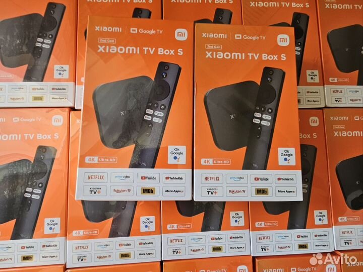 Xiaomi Mi Box S 2nd Gen 2023, новые, пломба