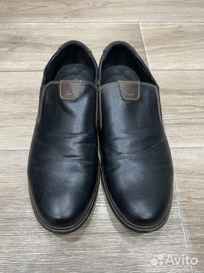 Мужские кожаные туфли 42 размер
