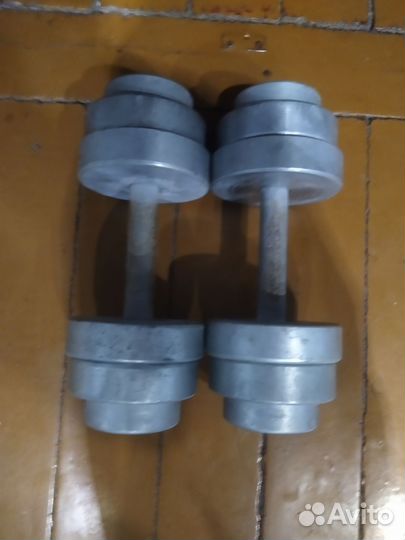 Гантели разборные 15 кг