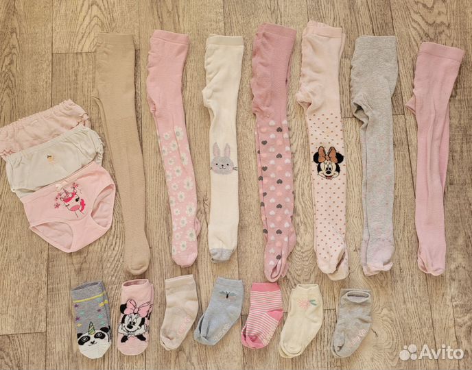 Пакет вещей одежда для девочки 86 92