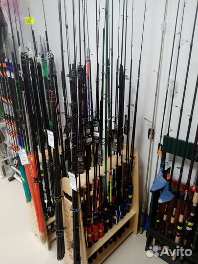 Удочки, спиннинги, катушки