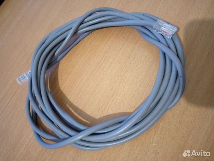 Кабель патчкорд UTP RJ-45 кат.5е 24AWG 4PR, 568B