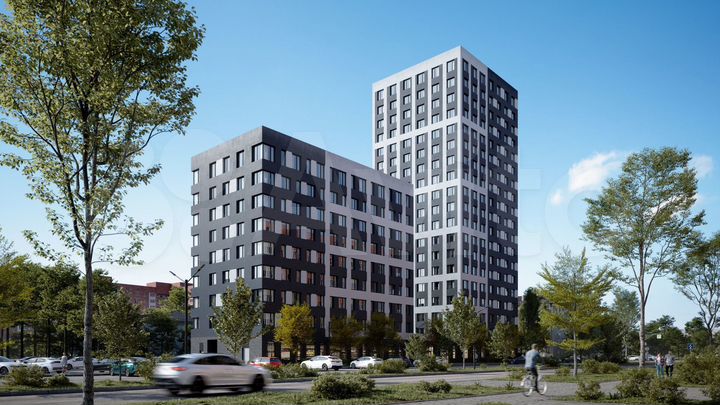 Квартира-студия, 28,1 м², 2/19 эт.