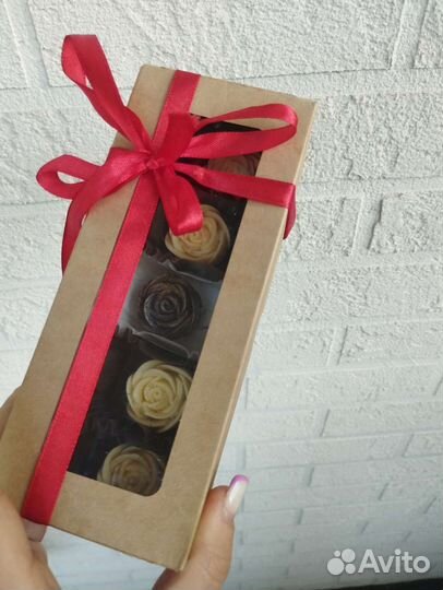 Шоколадные цветы