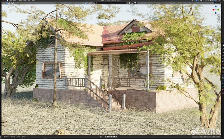 Сделаю 3D модель на заказ в программе Blender 3.6