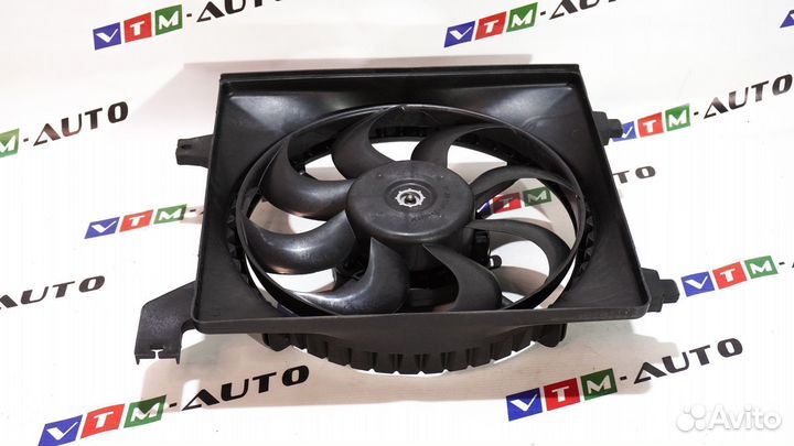 Luzar Вентилятор охлаждения с кожухом для Hyundai