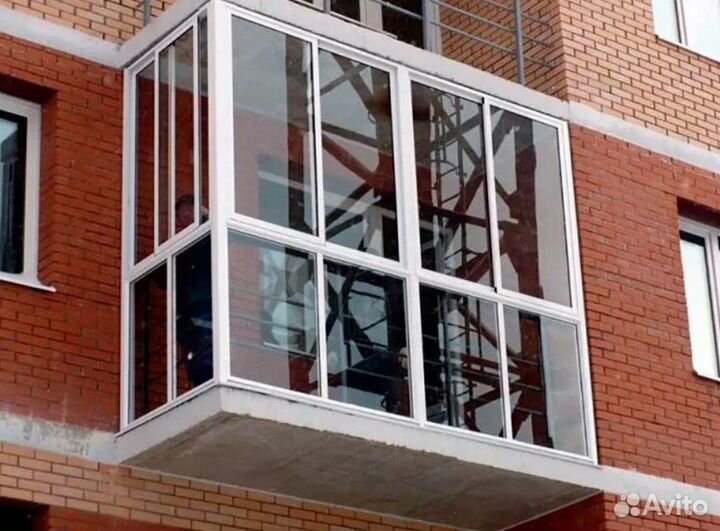 Застекление балкона от производителя