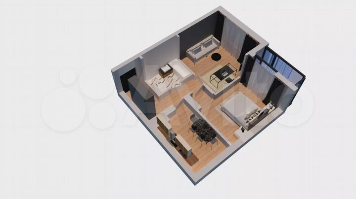 2-к. квартира, 52,9 м², 10/10 эт.