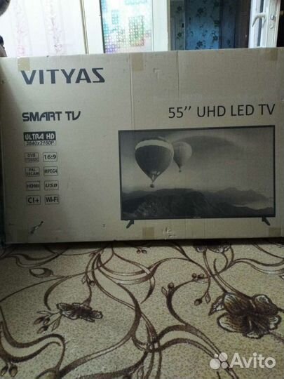 Телевизор smart tv Vityaz 55