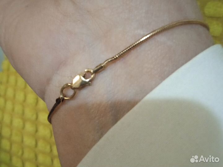 Золотой женский браслет 585 бу