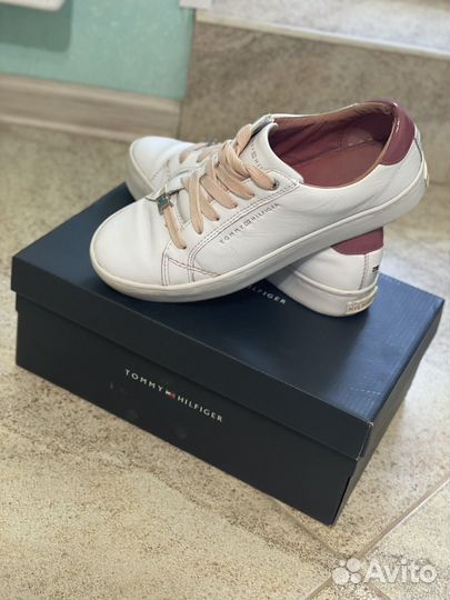 Кеды 39 кожа оригинал Tommy Hilfiger