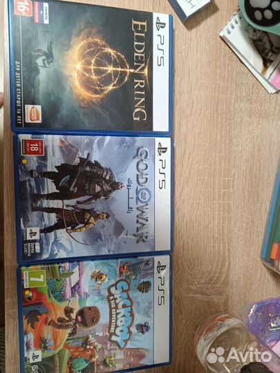 Игры на дисках для PS5