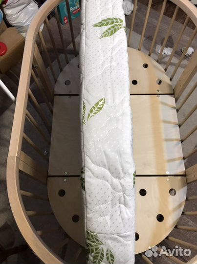 Матрас детский овальный 125*65 Кокос Холкон Латекс