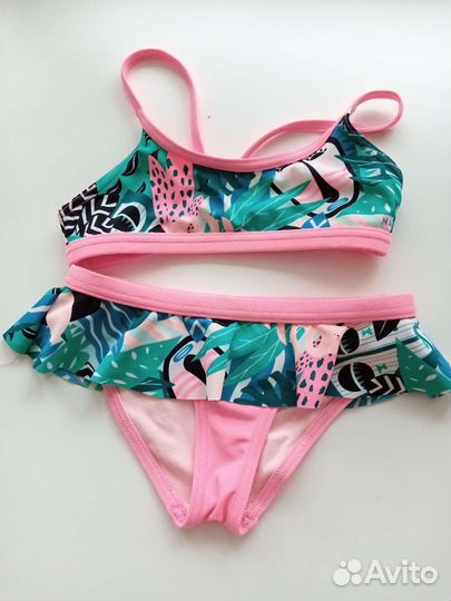 Купальник+шапочка+сланцы