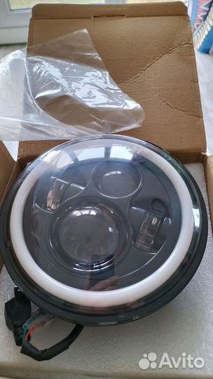 Фары диодные на ниву, УАЗ или jeep. Комплект