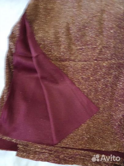 Отрез ткани трикотажный с блеском