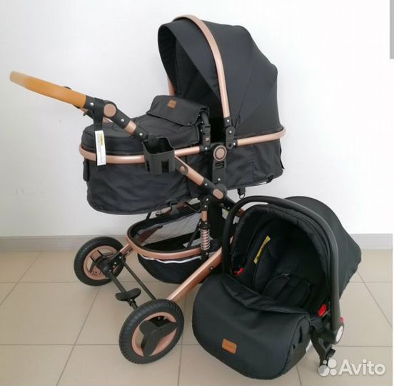 Коляска luxmom 3 в 1