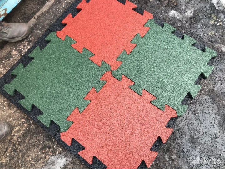 Плитка резиновая - напольная