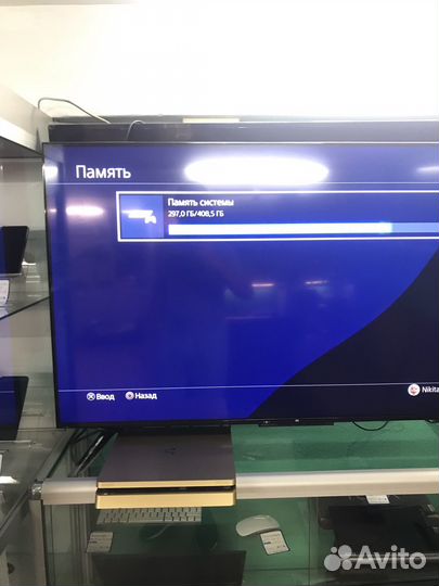 Игровая приставка ps4 slim 500