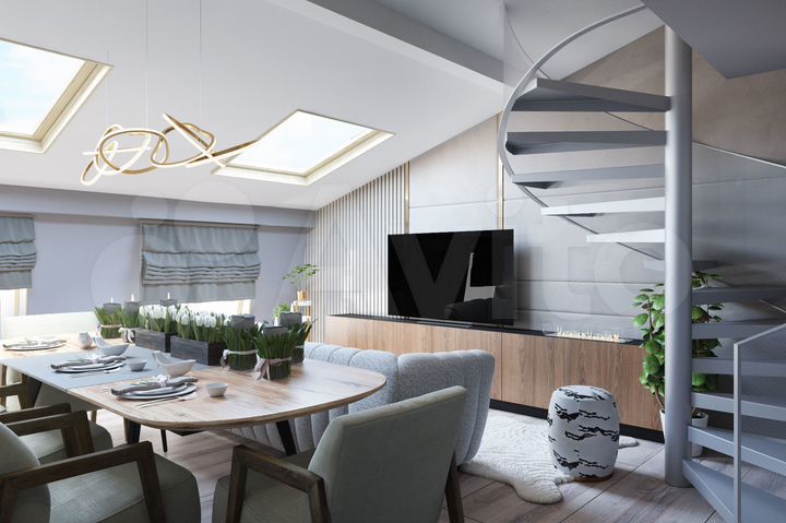 2-к. квартира, 66,3 м², 5/5 эт.