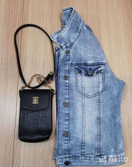 Джинсовая куртка на девочку подростка