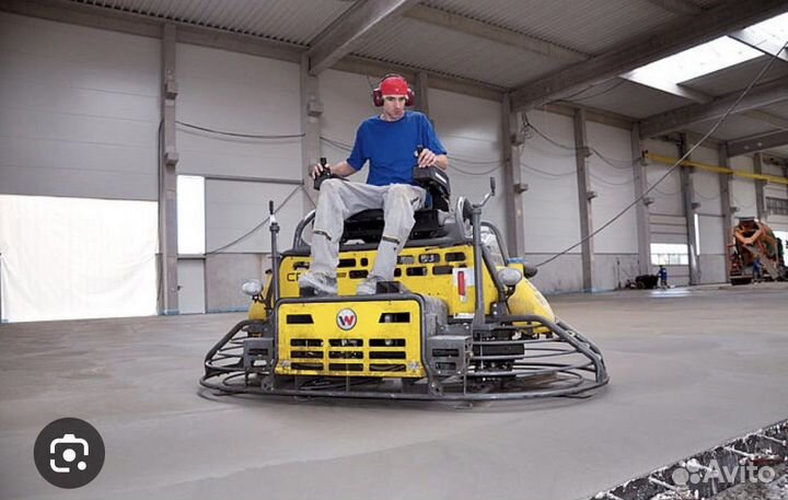 Аренда затирочных машин для бетона (вертолет)