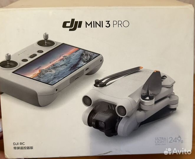 Квадрокоптер dji мини 3 про