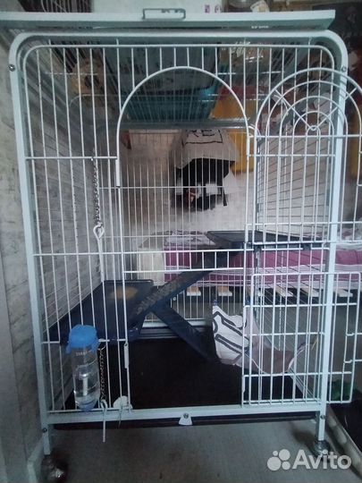 Клетка для шиншиллы б/у