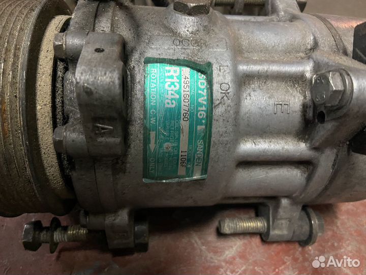 Компрессор кондиционера sanden sd7v16 1106f