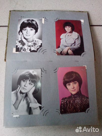 Альбом с открытками-фото актеров