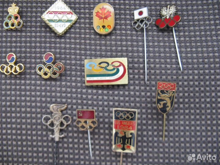 Значки с олимпиады