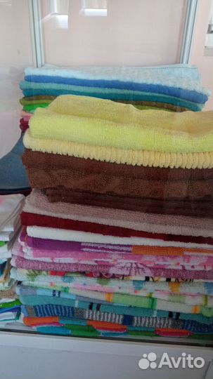 Полотенца махровые, вафельные