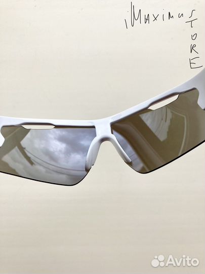 Белые велосипедные солнцезащитные очки