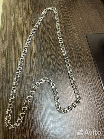 Цепь серебрянная 925 проба
