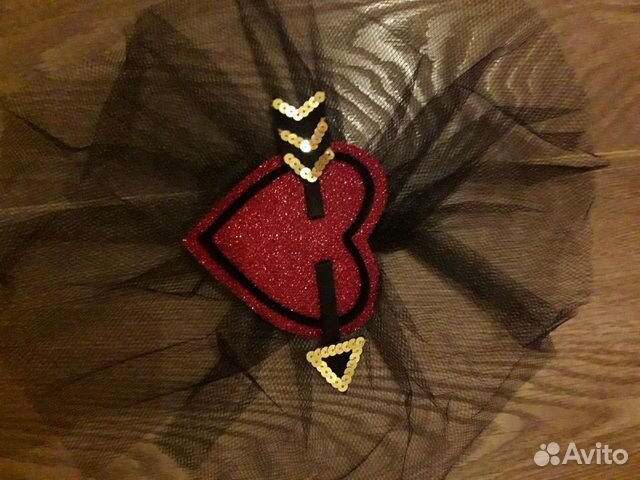 Заколки / Валентинки украшение для волос