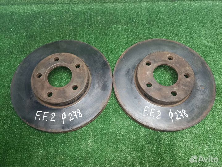 Передние тормозные диски Ford Focus 2