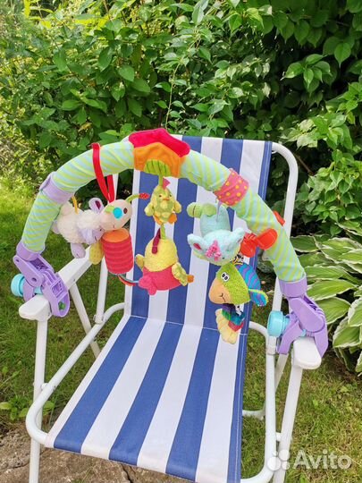 Дуга с игрушками, игрушки для маленьких