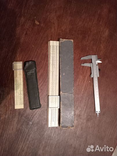 Логарифм.линейка с чехлом