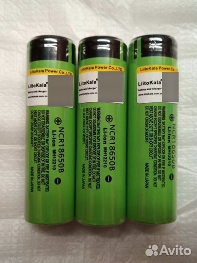 Оригинальные Новые LiitoKala NCR18650B 3400мАч